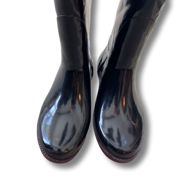 Tommy Hilfiger Women's Vintage Black Rain Boot • Size 6 - Picture 10 of 14